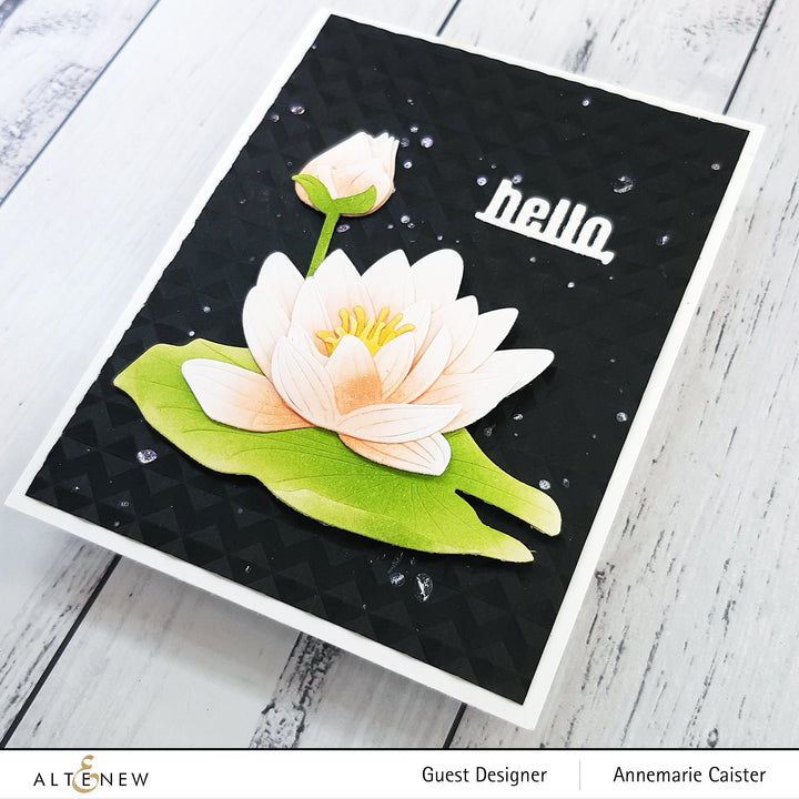 Dies Craft-A-Flower: Water Lily Layering Die Set