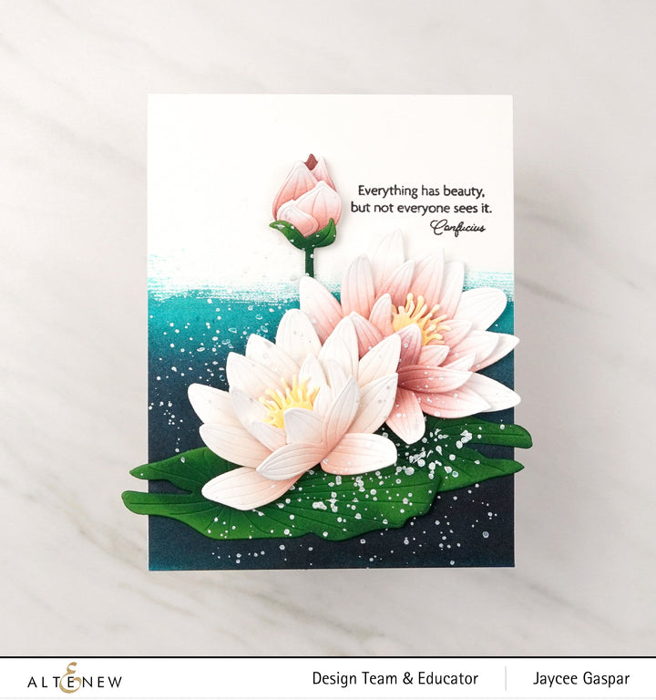 Dies Craft-A-Flower: Water Lily Layering Die Set