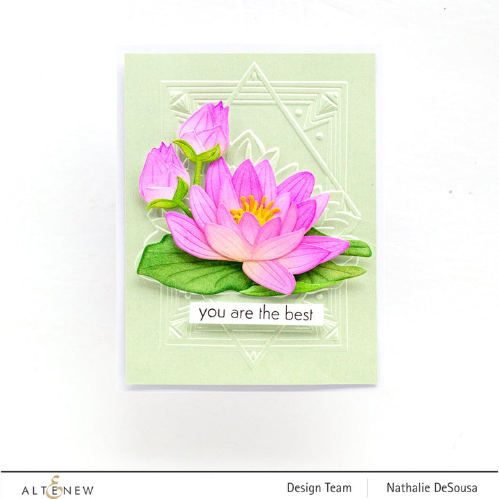 Dies Craft-A-Flower: Water Lily Layering Die Set
