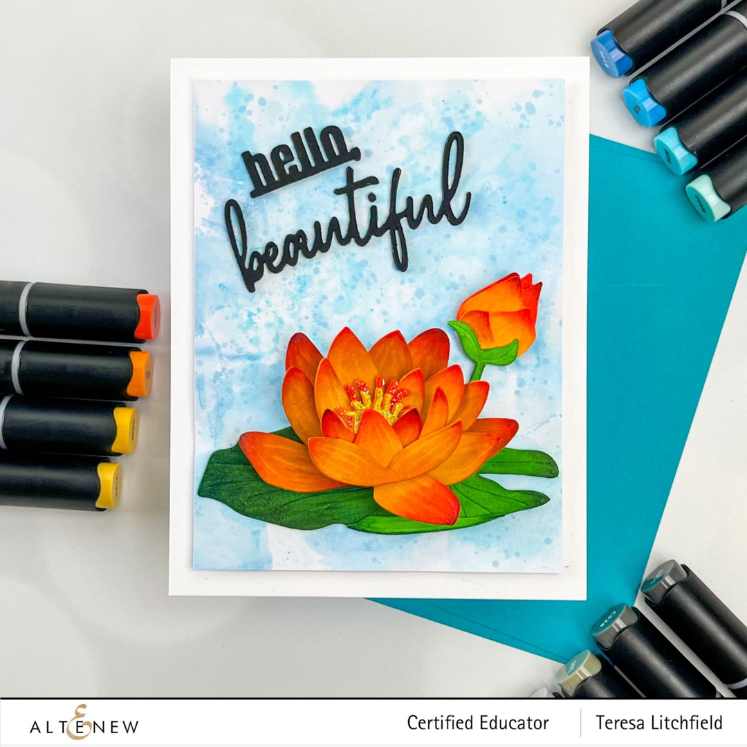 Dies Craft-A-Flower: Water Lily Layering Die Set