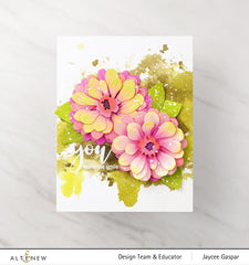 Dies Craft-A-Flower: Zinnia Layering Die Set