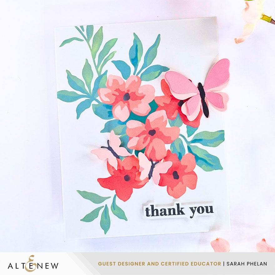 Dies Craft Your Life Project Kit: Fruits & Flowers Add-On Die Set