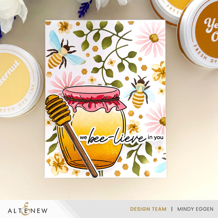 Dies Craft Your Life Project Kit: Honeycomb Haven Add-On Die Set