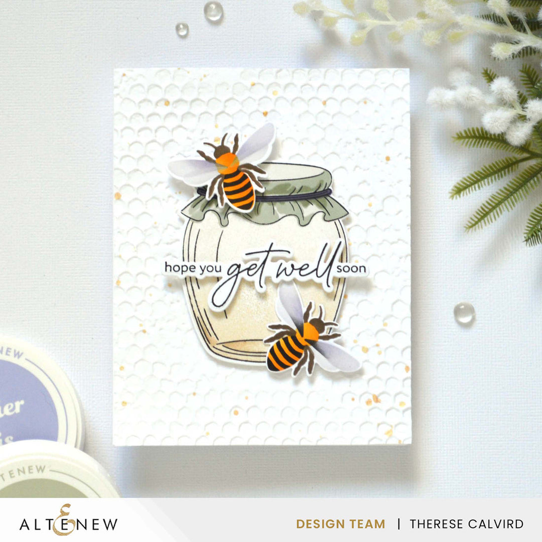 Dies Craft Your Life Project Kit: Honeycomb Haven Add-On Die Set
