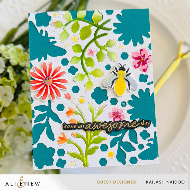 Dies Craft Your Life Project Kit: Honeycomb Haven Add-On Die Set