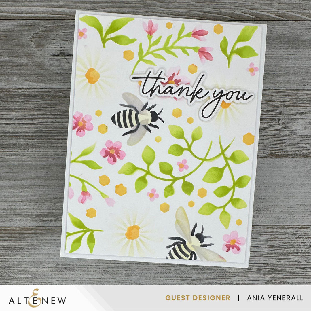 Dies Craft Your Life Project Kit: Honeycomb Haven Add-On Die Set