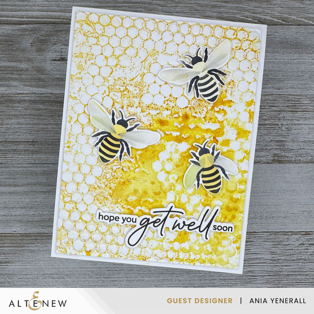 Dies Craft Your Life Project Kit: Honeycomb Haven Add-On Die Set