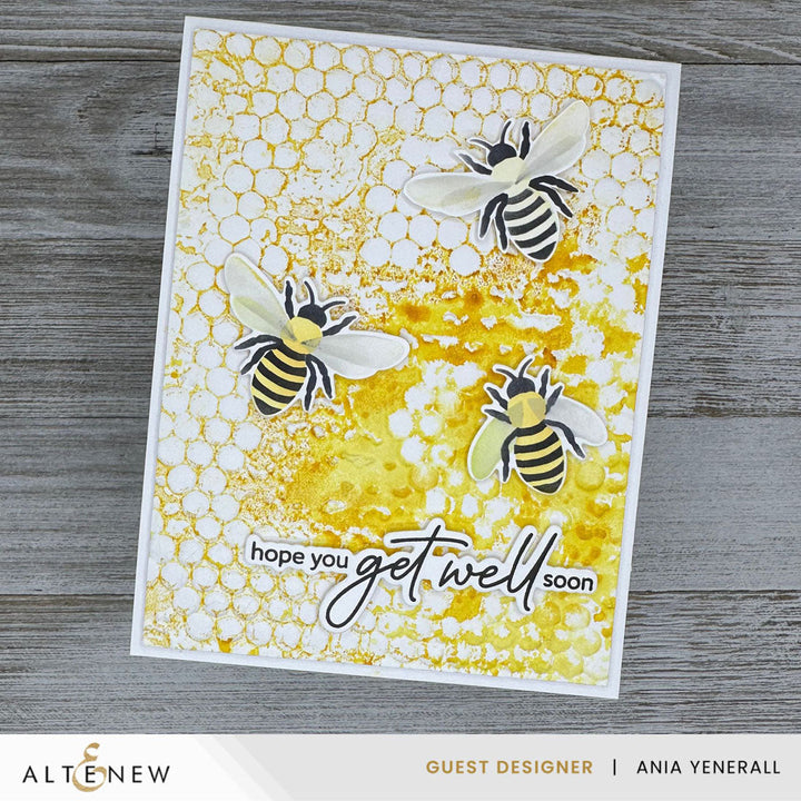 Dies Craft Your Life Project Kit: Honeycomb Haven Add-On Die Set