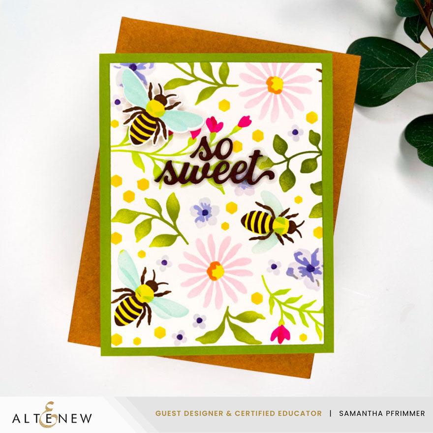 Dies Craft Your Life Project Kit: Honeycomb Haven Add-On Die Set