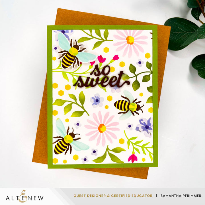 Dies Craft Your Life Project Kit: Honeycomb Haven Add-On Die Set