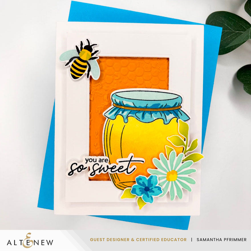 Dies Craft Your Life Project Kit: Honeycomb Haven Add-On Die Set