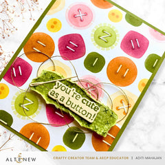 Dies Craft Your Life Project Kit: Stitched With Love Add-On Die Set