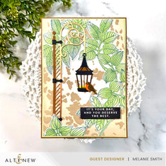 Dies Creative Cuts: Antique Street Lamps Layering Die Set