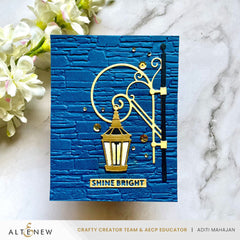 Dies Creative Cuts: Antique Street Lamps Layering Die Set