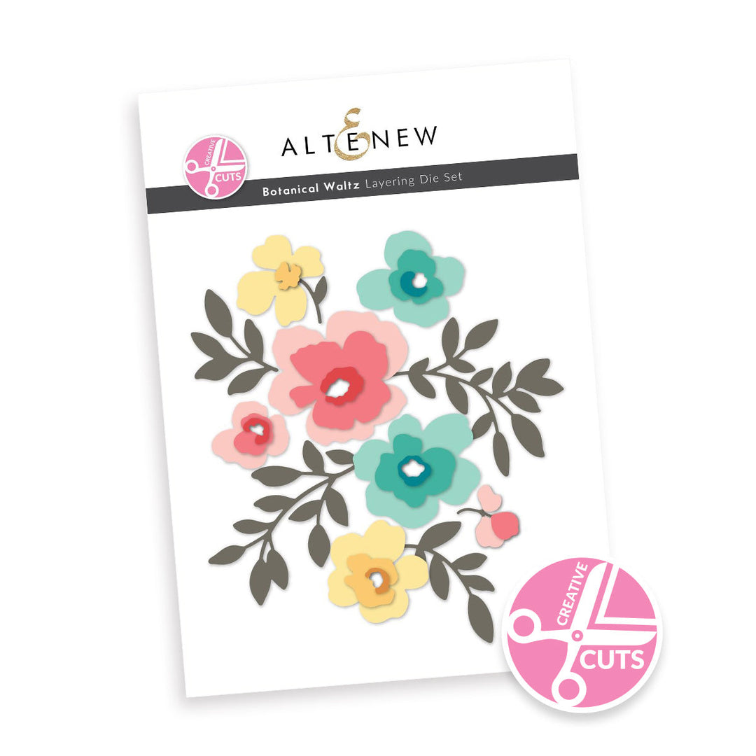 Dies Creative Cuts: Botanical Waltz Layering Die Set