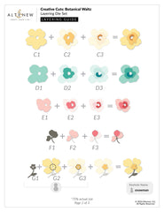 Dies Creative Cuts: Botanical Waltz Layering Die Set