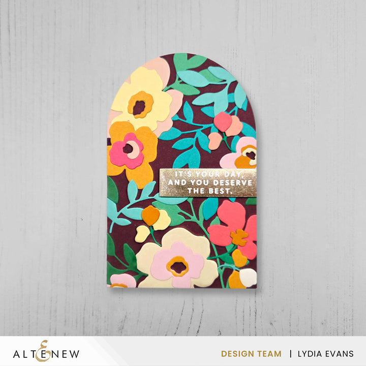 Dies Creative Cuts: Botanical Waltz Layering Die Set