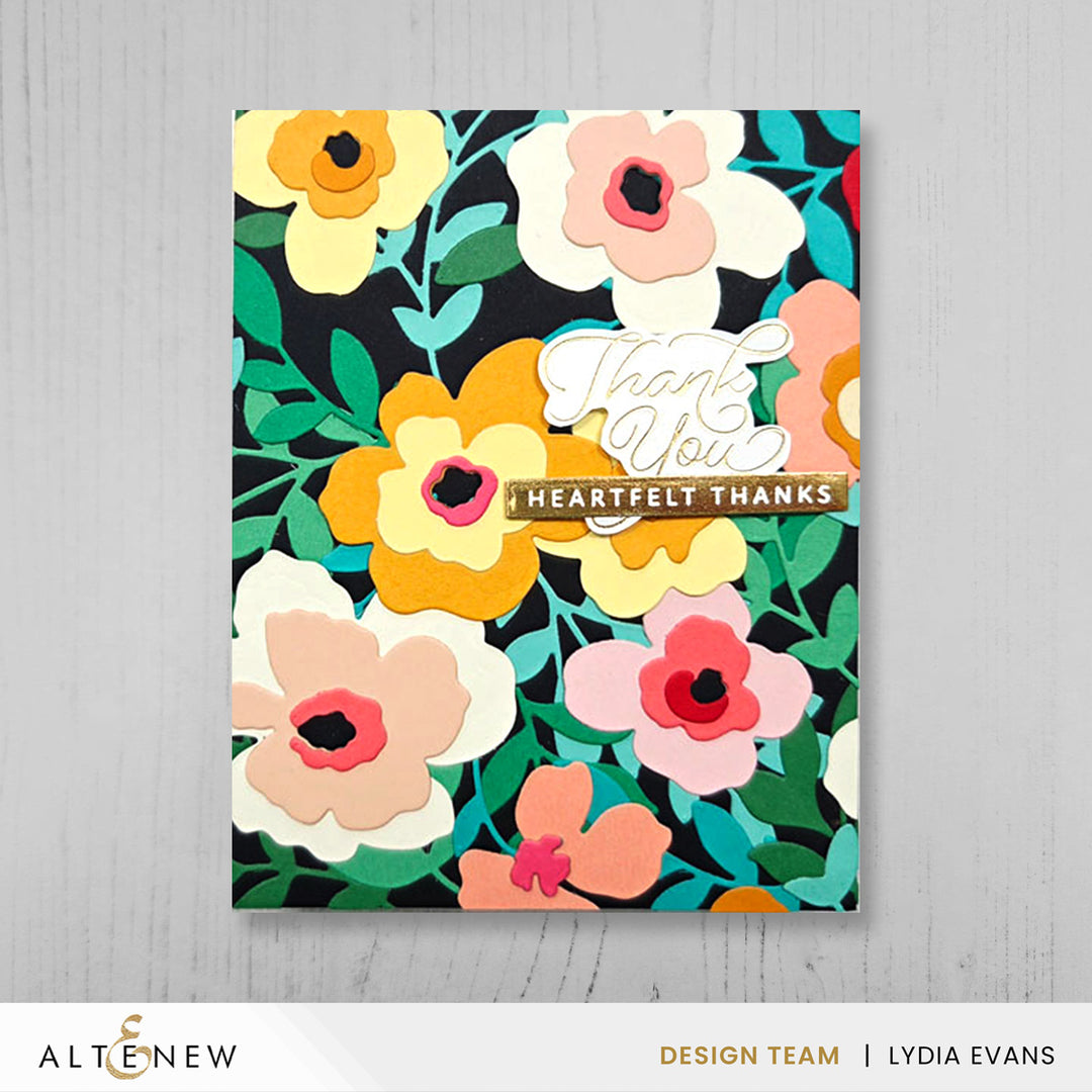 Dies Creative Cuts: Botanical Waltz Layering Die Set