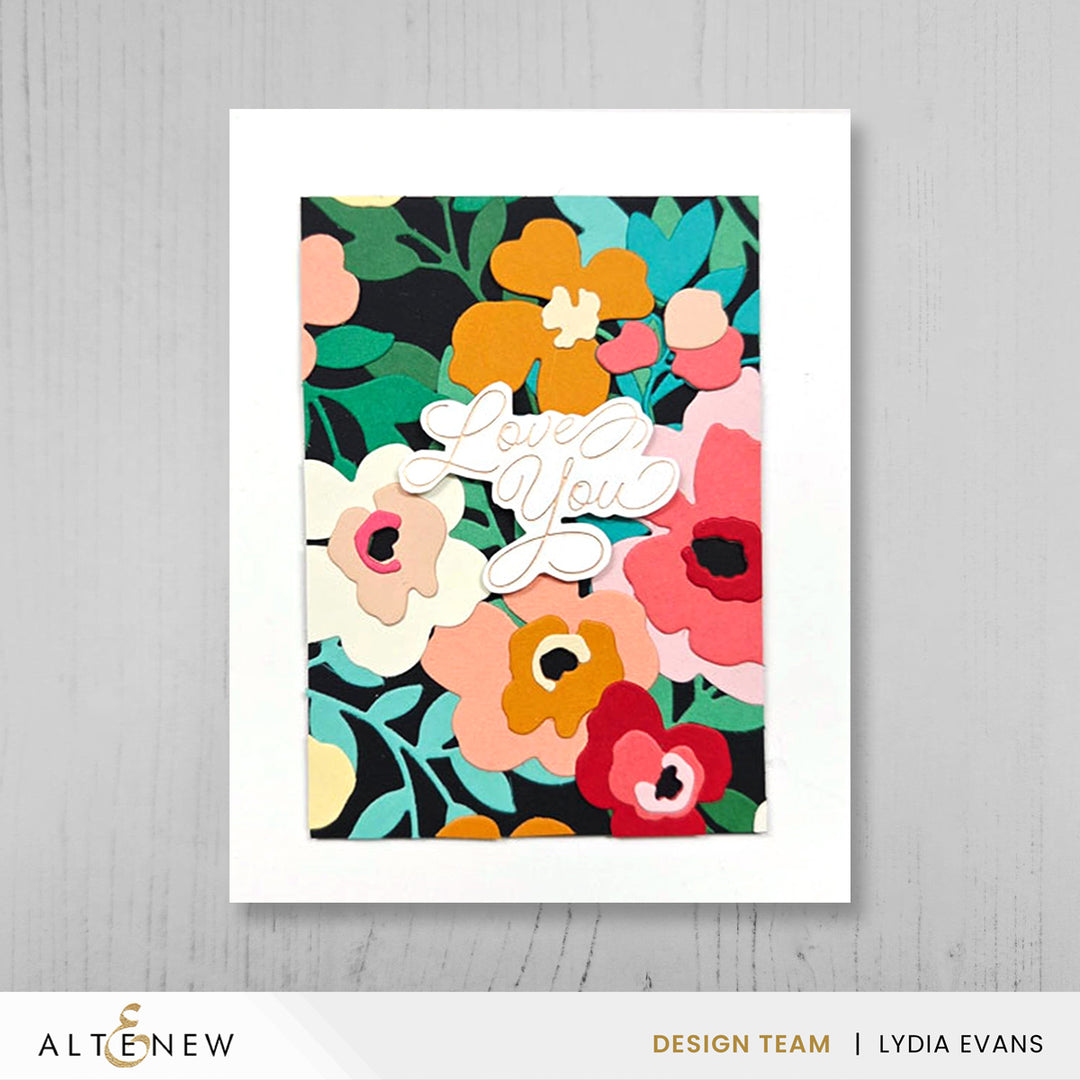 Dies Creative Cuts: Botanical Waltz Layering Die Set