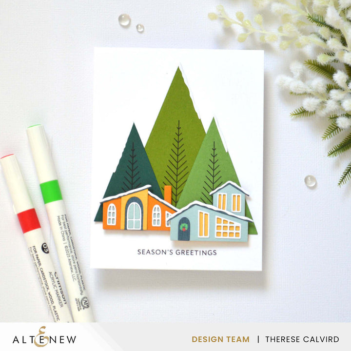 Dies Creative Cuts: Cozy Homes Layering Die Set