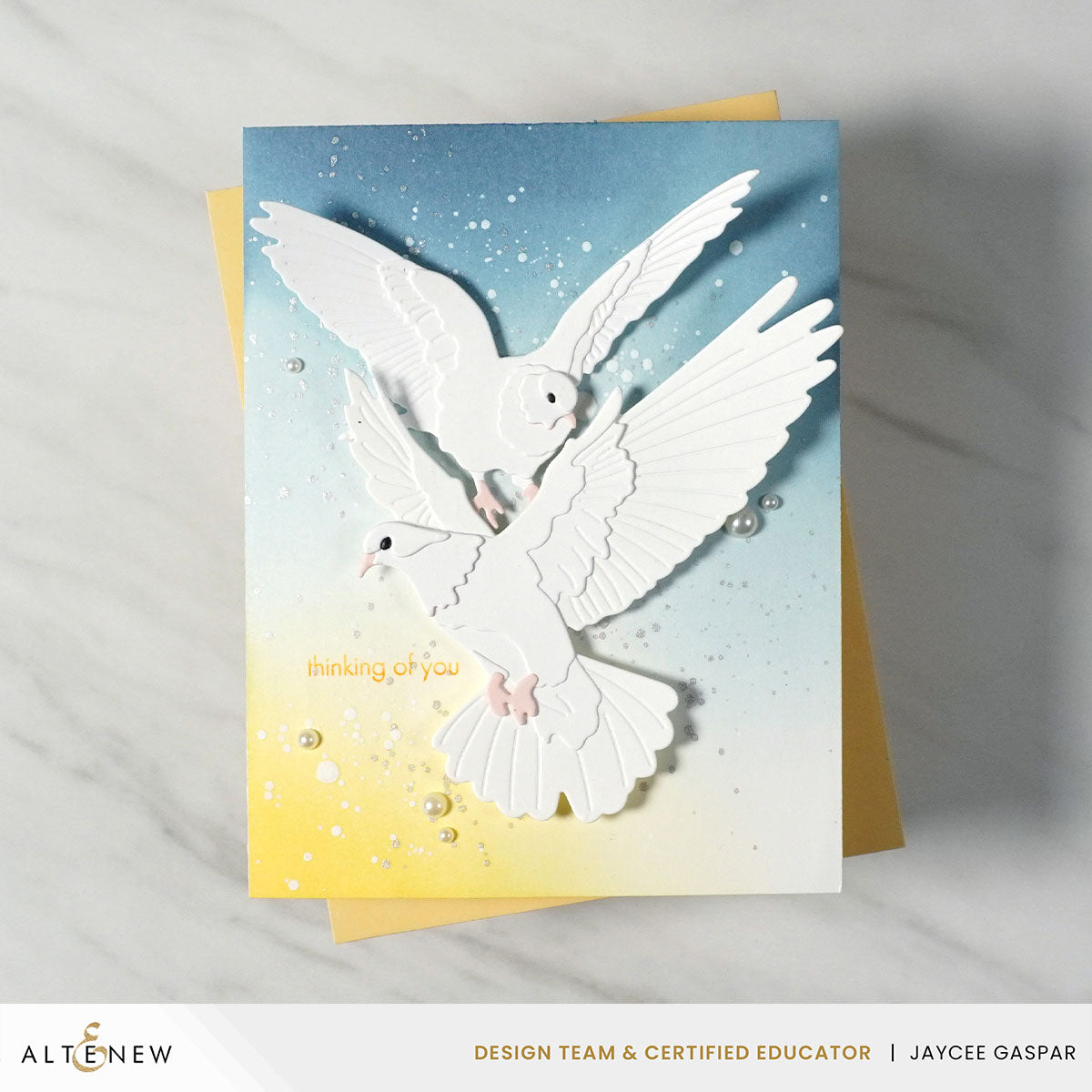 Dies Creative Cuts: Doves in Flight Layering Die Set