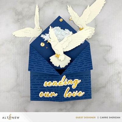 Dies Creative Cuts: Doves in Flight Layering Die Set