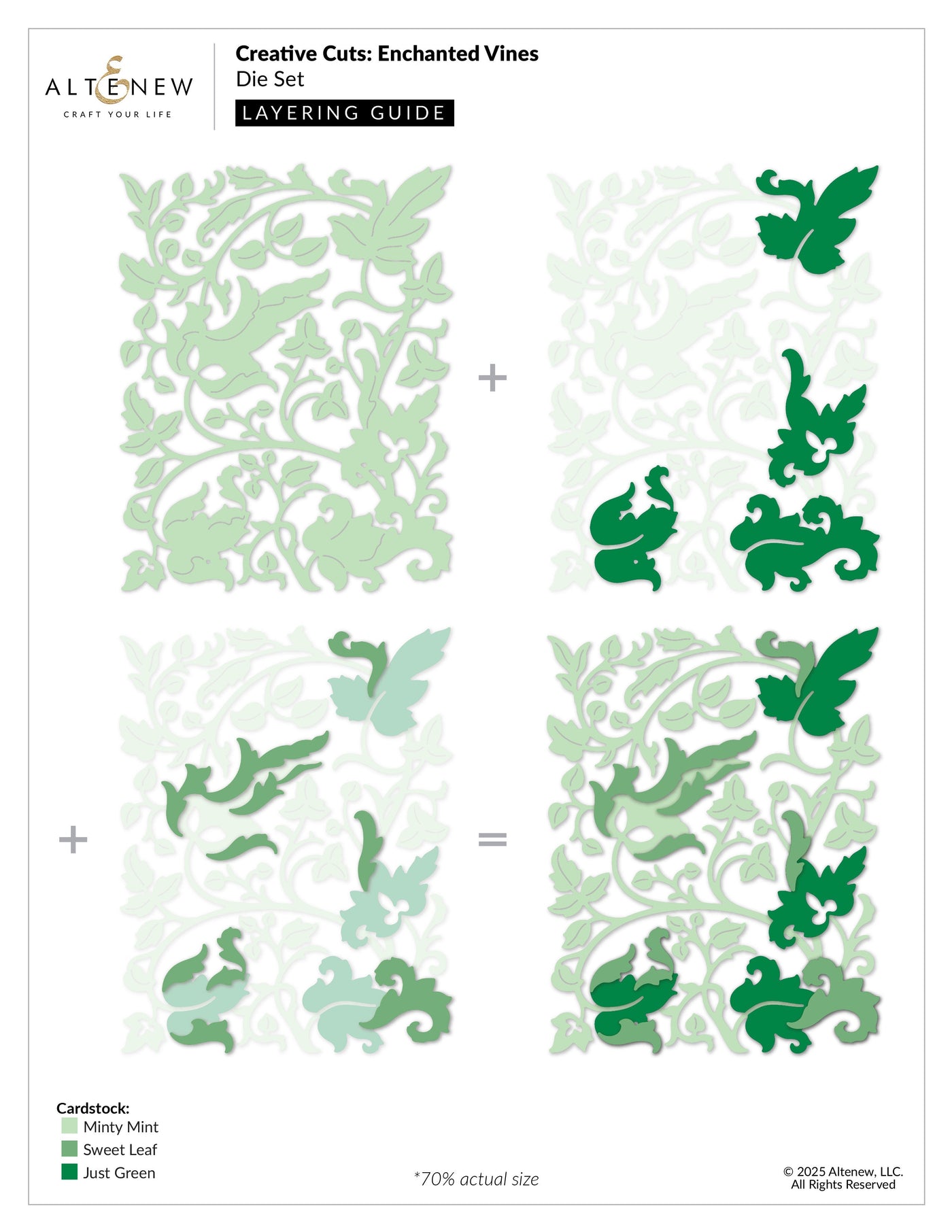 Dies Creative Cuts: Enchanted Vines Die Set