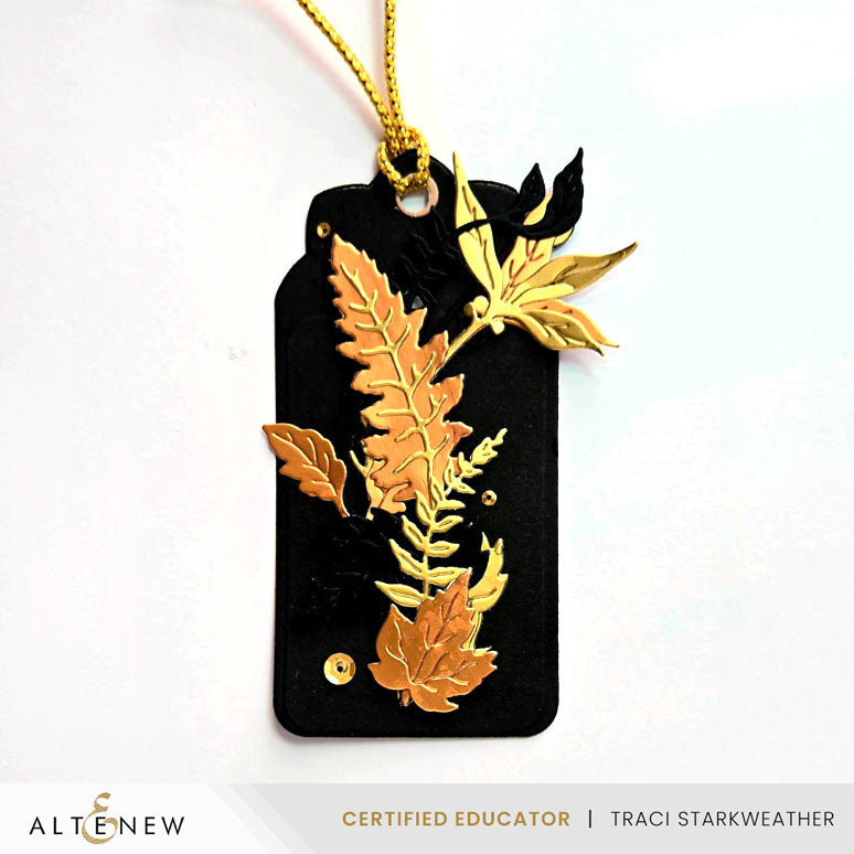 Dies Creative Cuts: EZ Arrangement Antique Leaves Layering Die Set