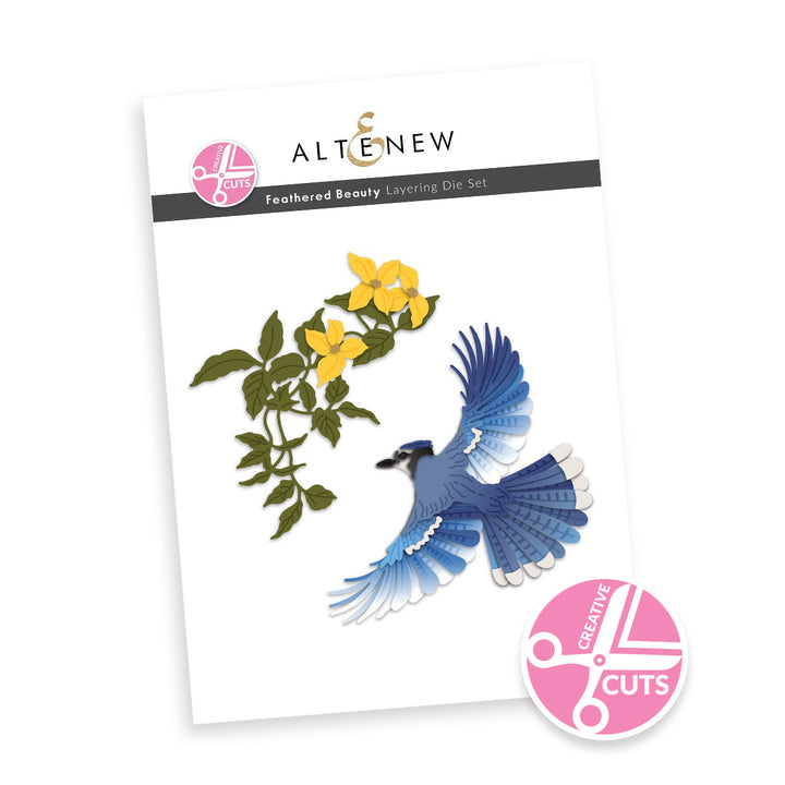 Dies Creative Cuts: Feathered Beauty Layering Die Set