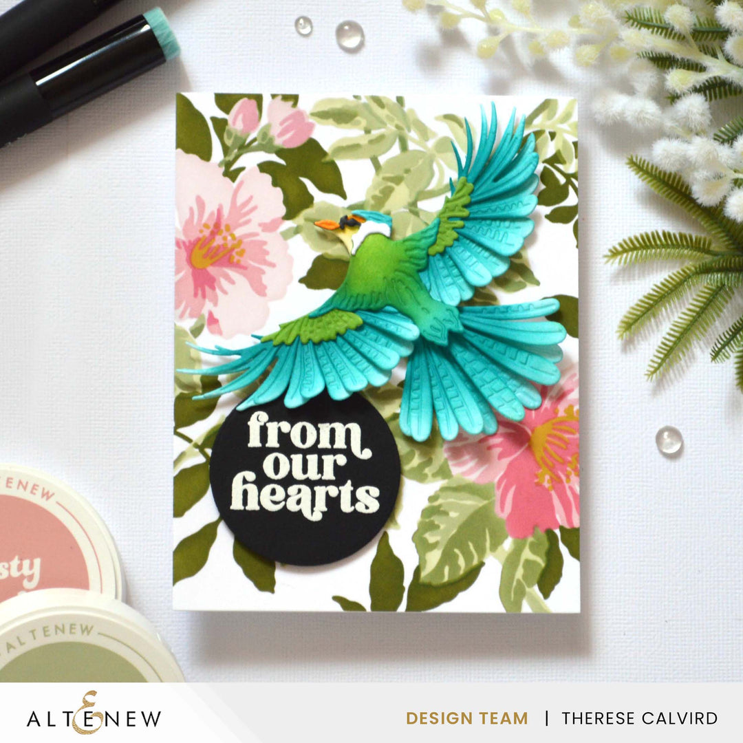 Dies Creative Cuts: Feathered Beauty Layering Die Set