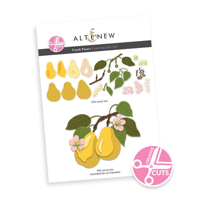 Dies Creative Cuts: Fresh Pears Layering Die Set