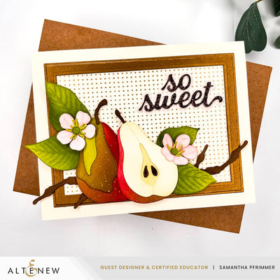 Dies Creative Cuts: Fresh Pears Layering Die Set