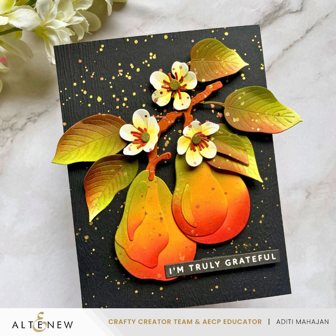 Dies Creative Cuts: Fresh Pears Layering Die Set