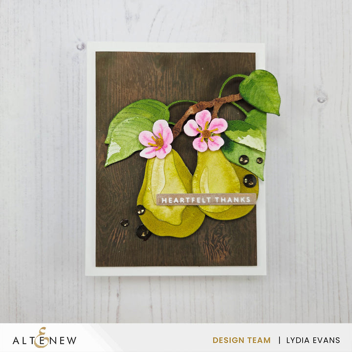 Dies Creative Cuts: Fresh Pears Layering Die Set