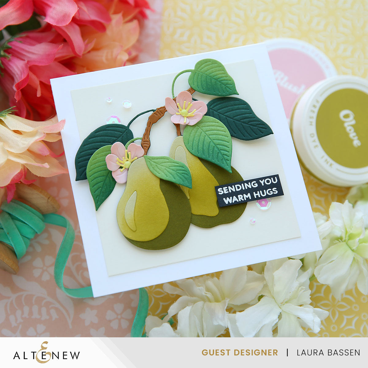 Dies Creative Cuts: Fresh Pears Layering Die Set