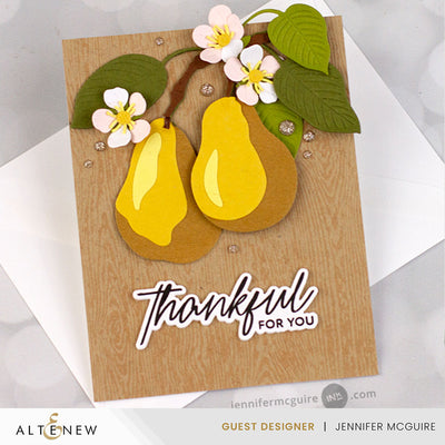Dies Creative Cuts: Fresh Pears Layering Die Set