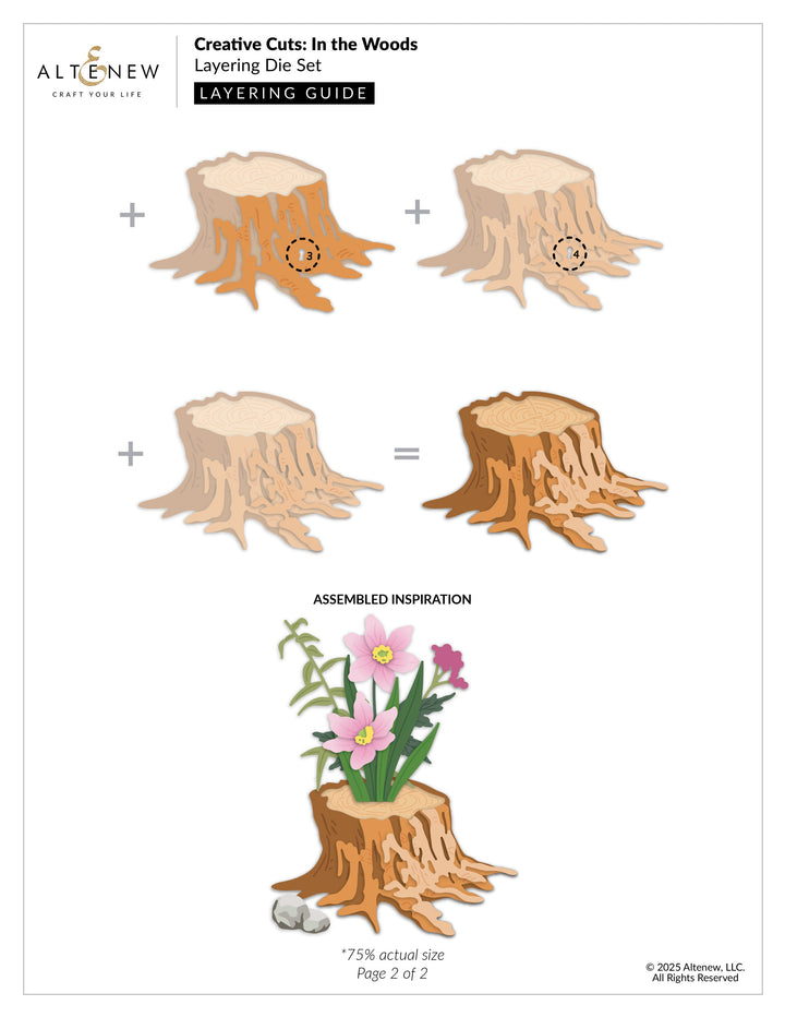 Dies Creative Cuts: In the Woods Layering Die Set