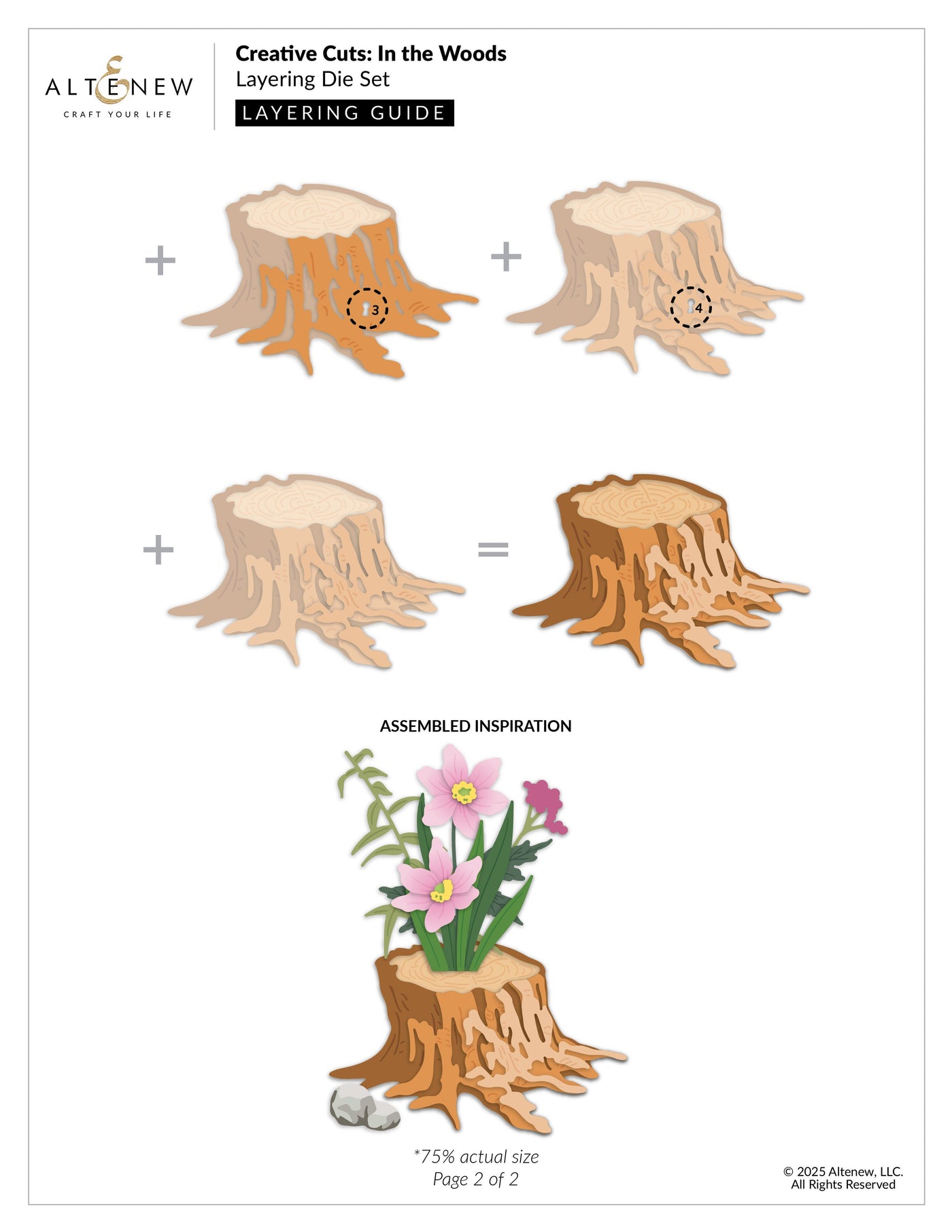 Dies Creative Cuts: In the Woods Layering Die Set