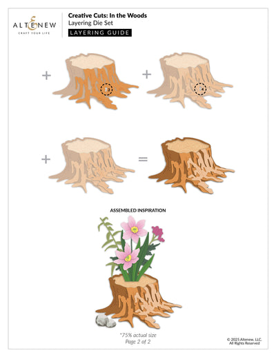 Dies Creative Cuts: In the Woods Layering Die Set