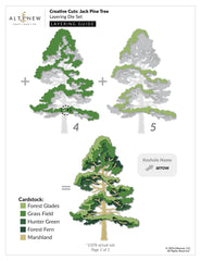Dies Creative Cuts: Jack Pine Tree Layering Die Set