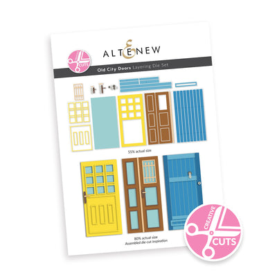 Dies Creative Cuts: Old City Doors Layering Die Set