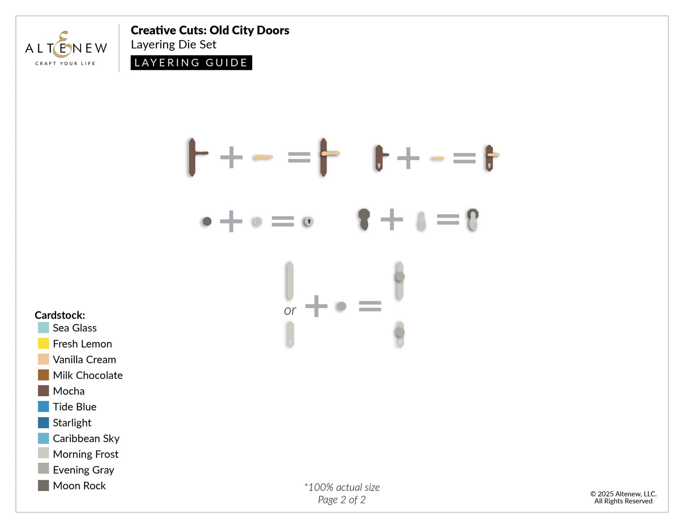 Dies Creative Cuts: Old City Doors Layering Die Set