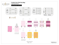 Dies Creative Cuts: Pack Your Bags Layering Die Set