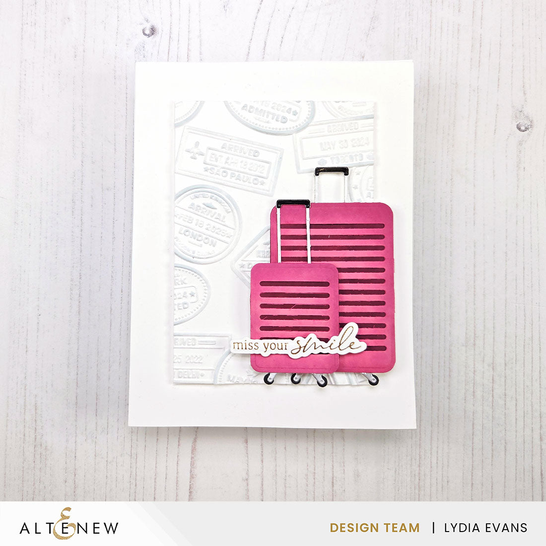 Dies Creative Cuts: Pack Your Bags Layering Die Set