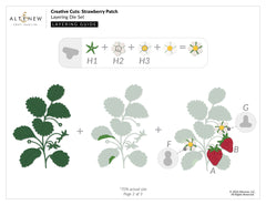 Dies Creative Cuts: Strawberry Patch Layering Die Set