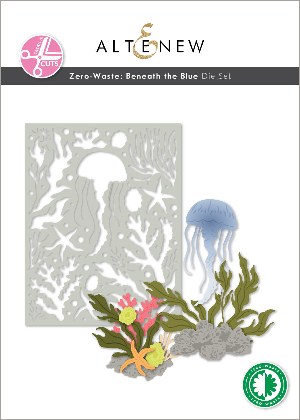 Dies Creative Cuts: Zero-Waste Beneath the Blue Die Set