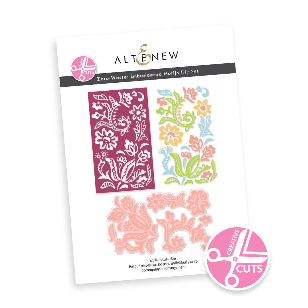 Dies Creative Cuts: Zero-Waste Embroidered Motifs Die Set