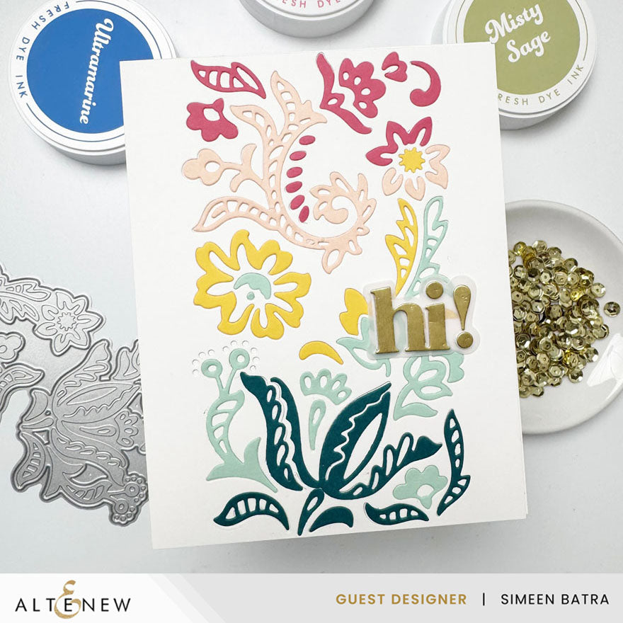 Dies Creative Cuts: Zero-Waste Embroidered Motifs Die Set