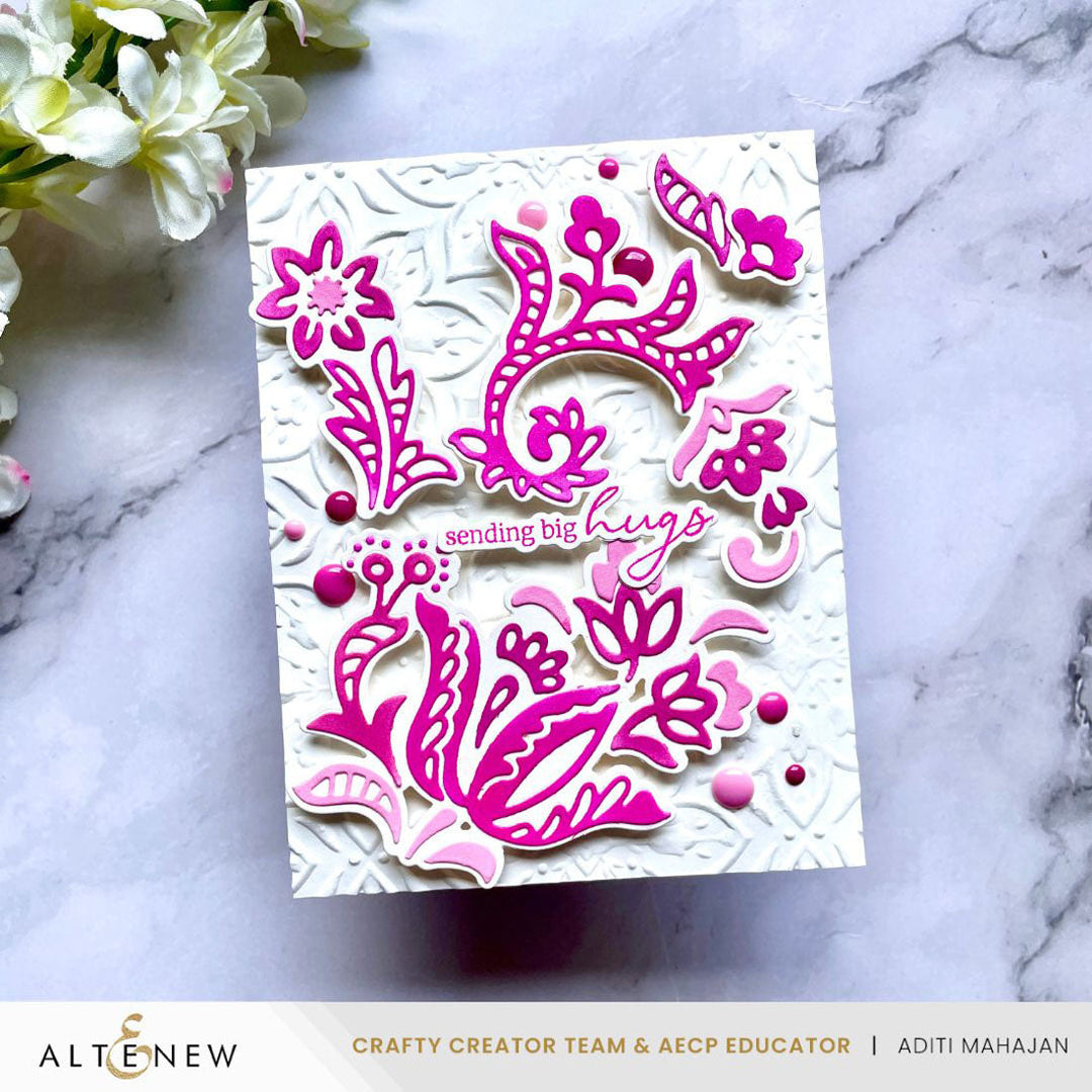 Dies Creative Cuts: Zero-Waste Embroidered Motifs Die Set