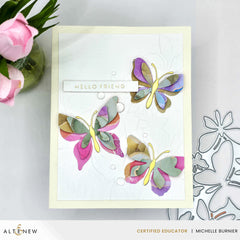 Dies Creative Cuts: Zero-Waste Fluttering Fantasies Layering Die Set